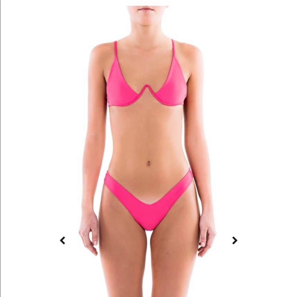 Bamba hot pink swimsuit